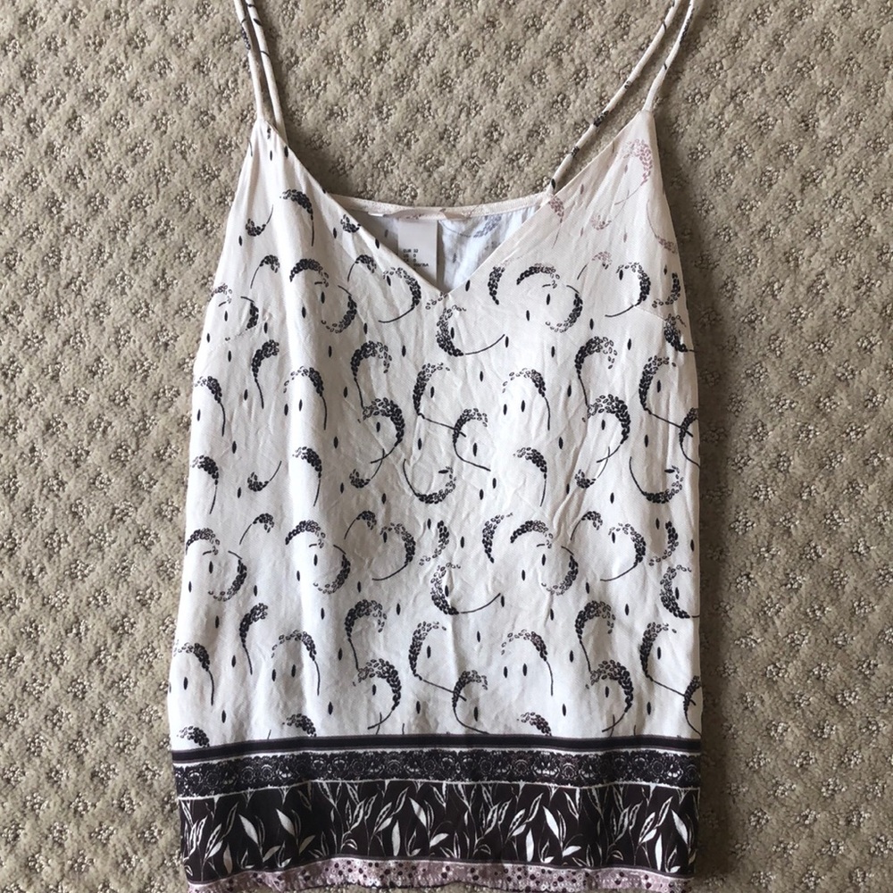 Satin tank top